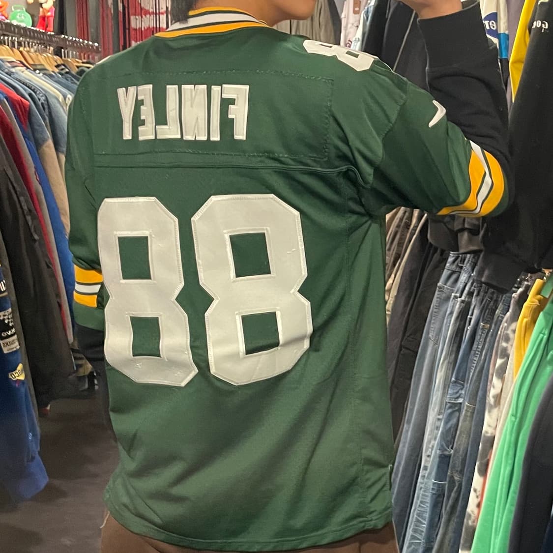 [IM] NFL X NIKE 그린 FINLEY No.88 반팔져지 상품이미지5