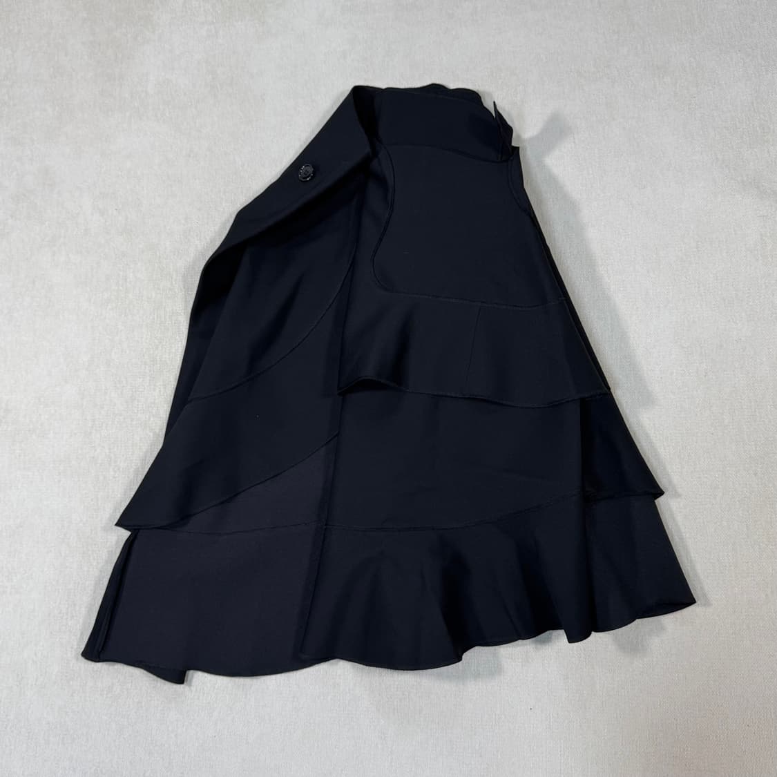 20SS Ruffle Black Skirt  상품이미지3