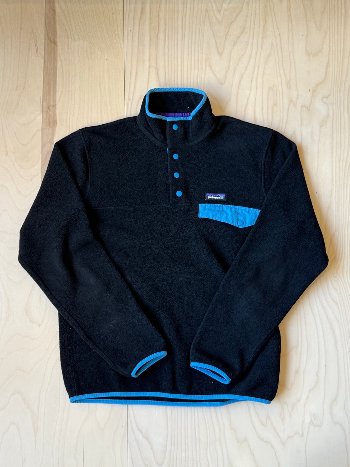 Patagonia synchilla snap t black  파타고니아 상품이미지1