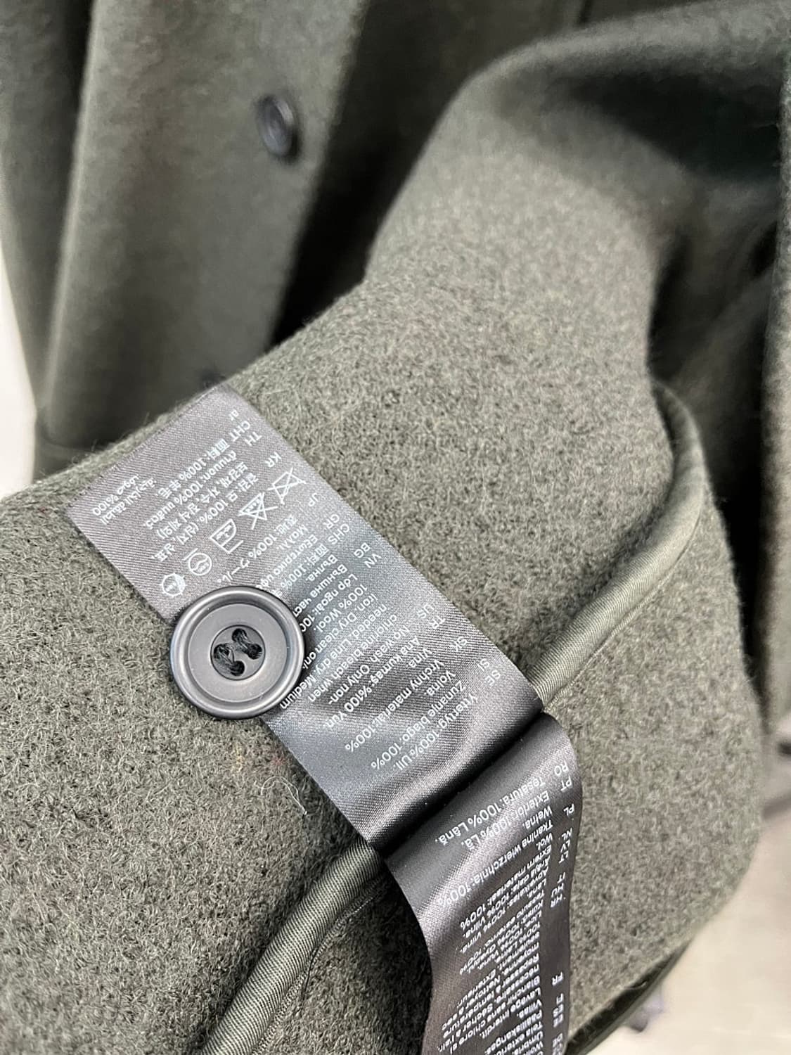 95) 코스 니트카라 울자켓 상품이미지7