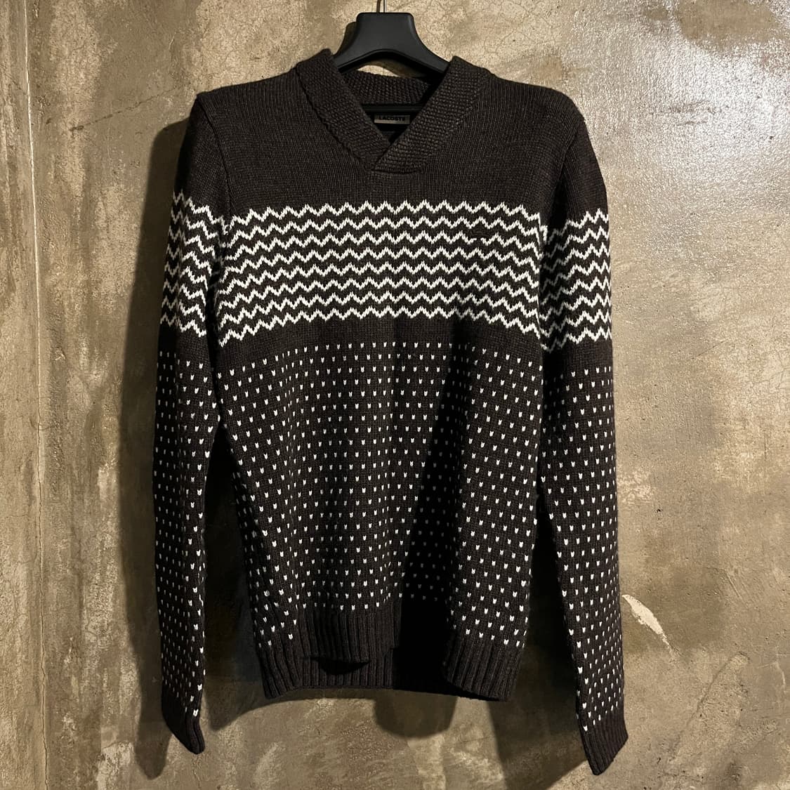 라코스테 브이넥 니트 상품이미지5