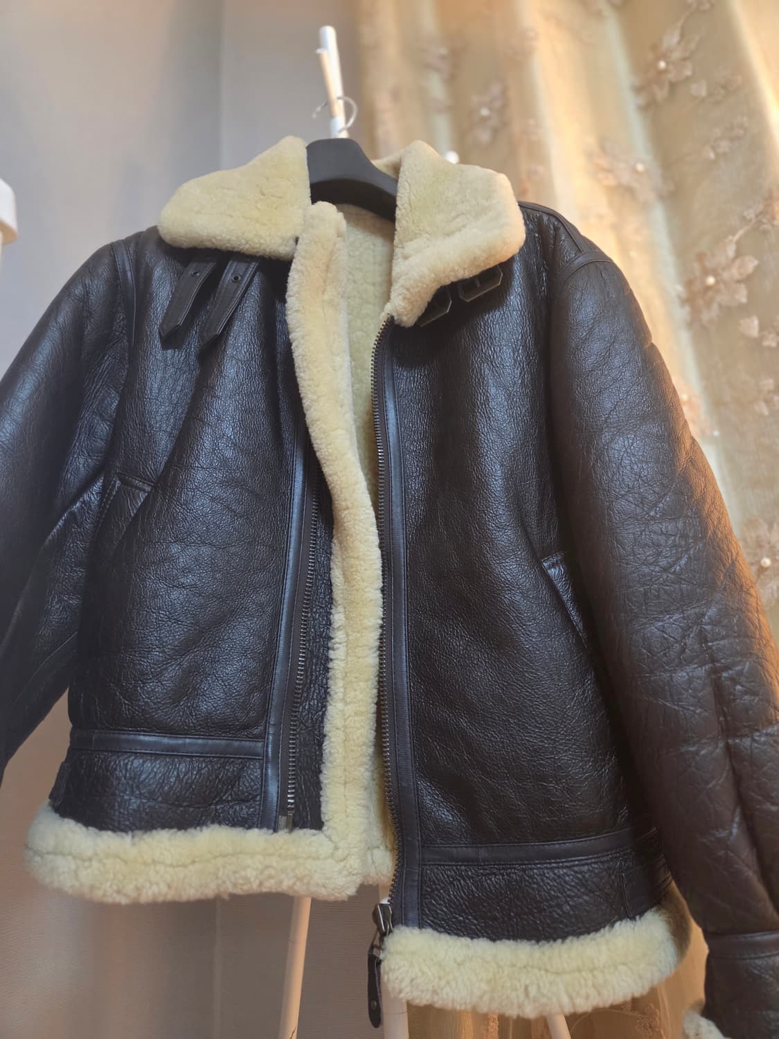 JK멤버스 B-3 무스탕 상품이미지1