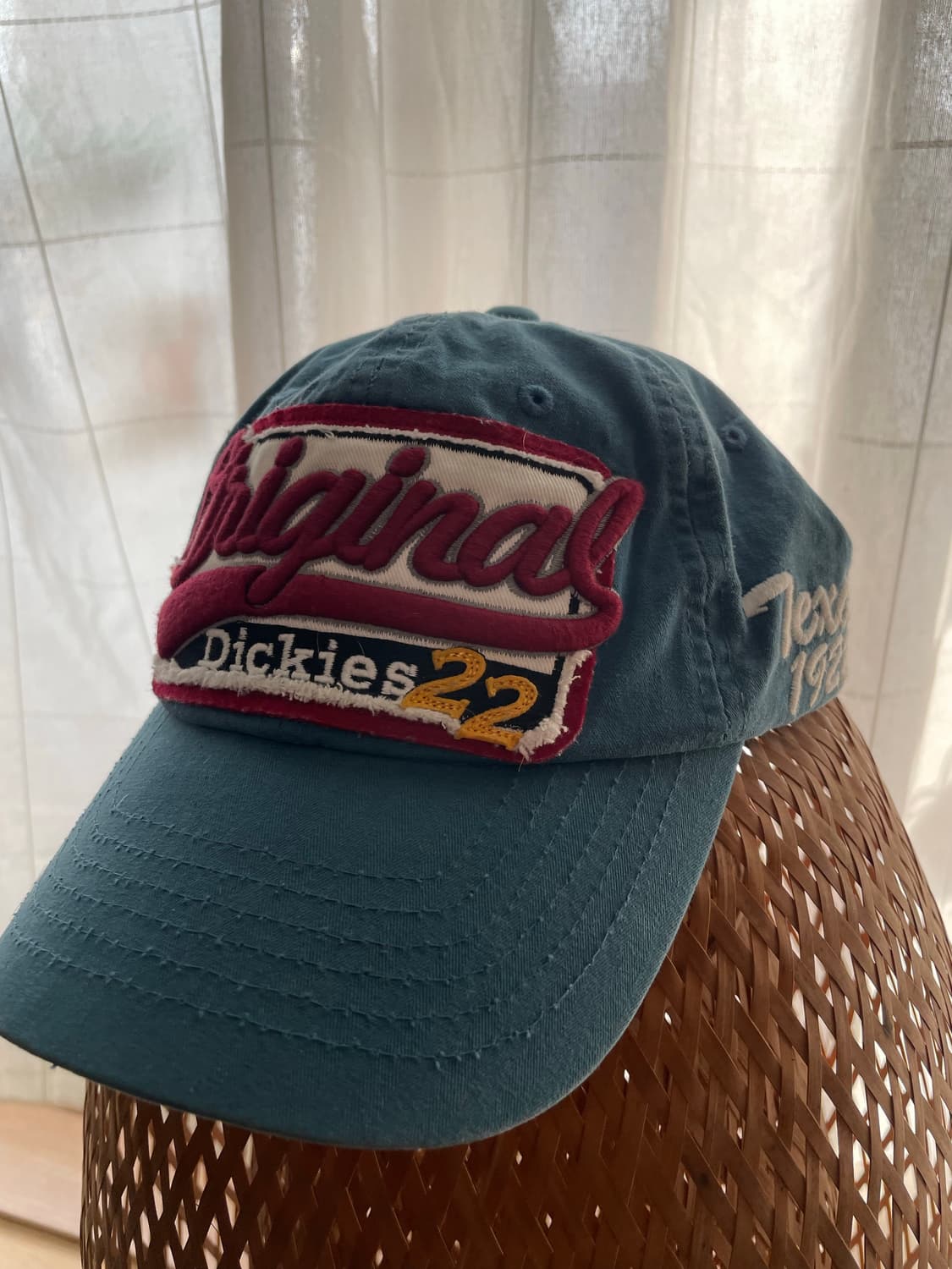 (새상품/미사용) Dickies 디키즈 1922 워시드 볼캡 모자  상품이미지2