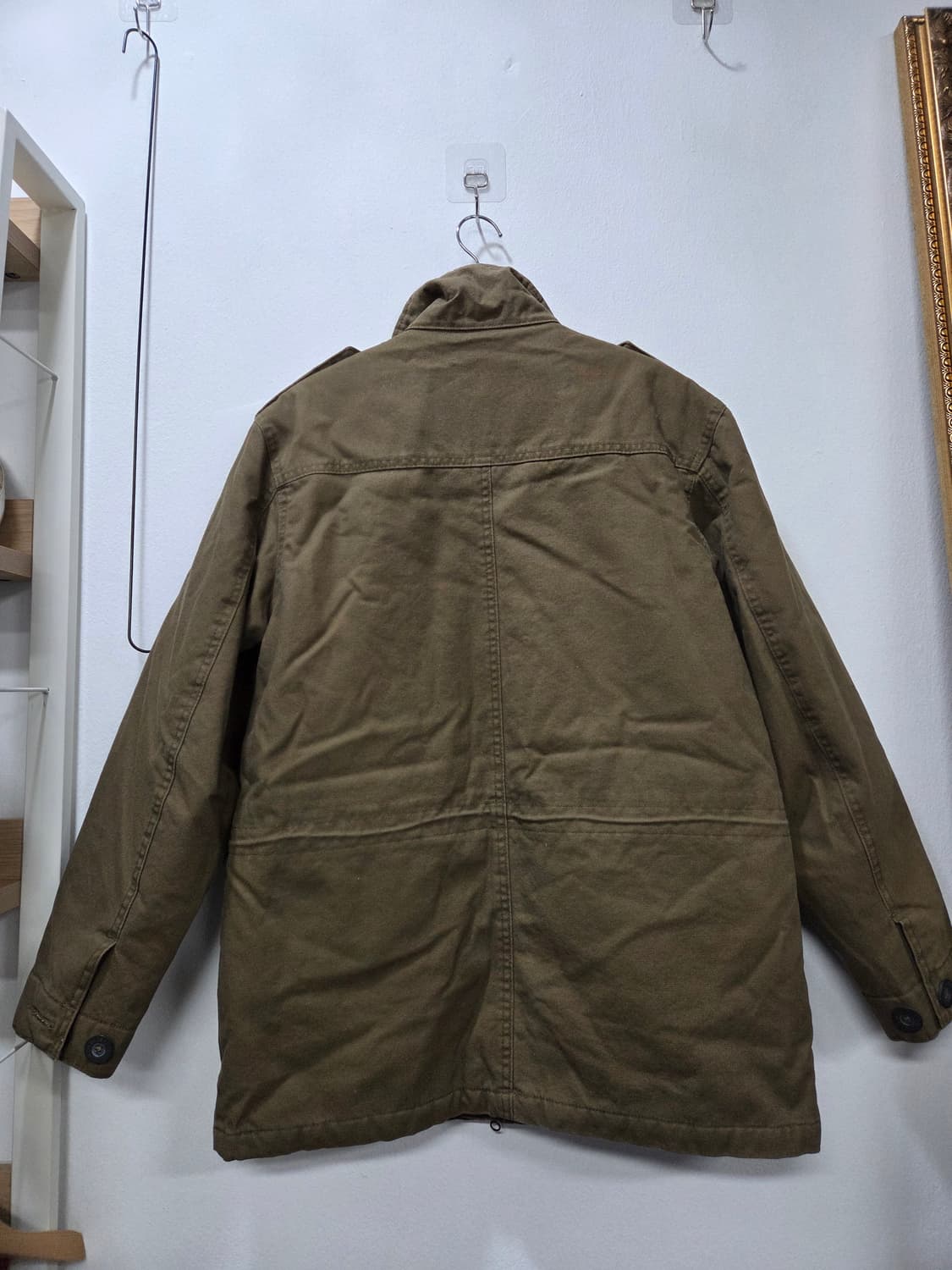 팀버랜드 카키카멜  야상 헌팅 점퍼 빈티지코튼 필드 상품이미지6