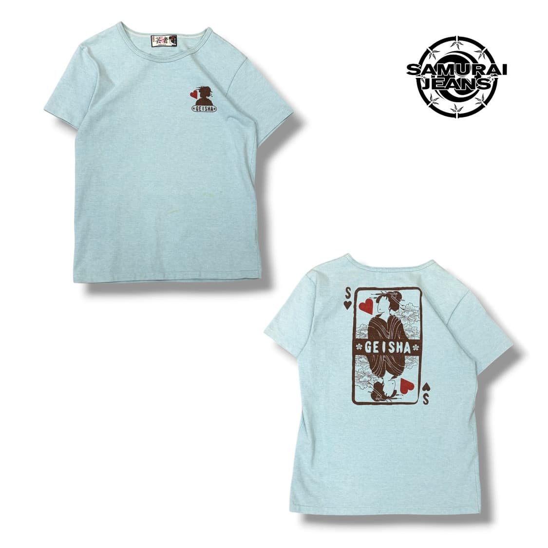 사무라이진 게이샤 반팔티 상품이미지2