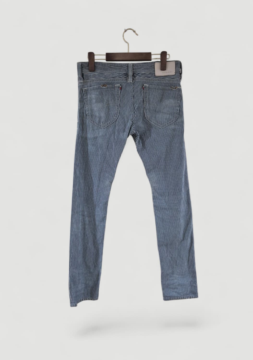 [27]디젤 스트라이프 데님팬츠 여성 상품이미지2