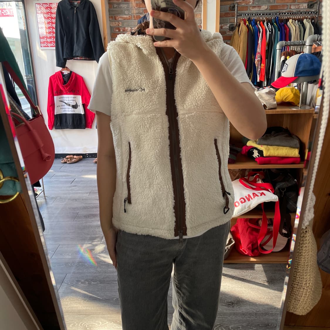 컬럼비아 양면후드조끼 상품이미지7