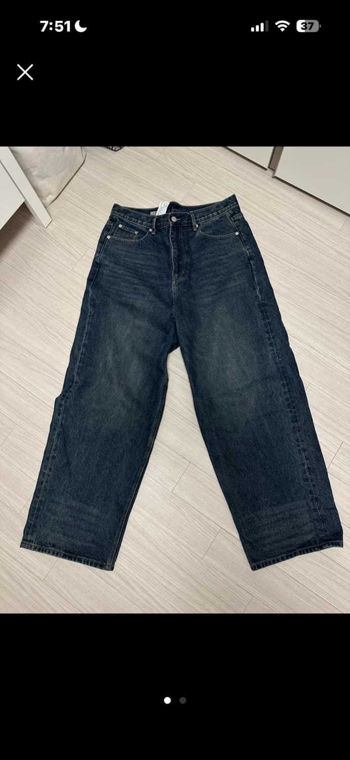 에잇세컨즈 와이드 데님 상품이미지2