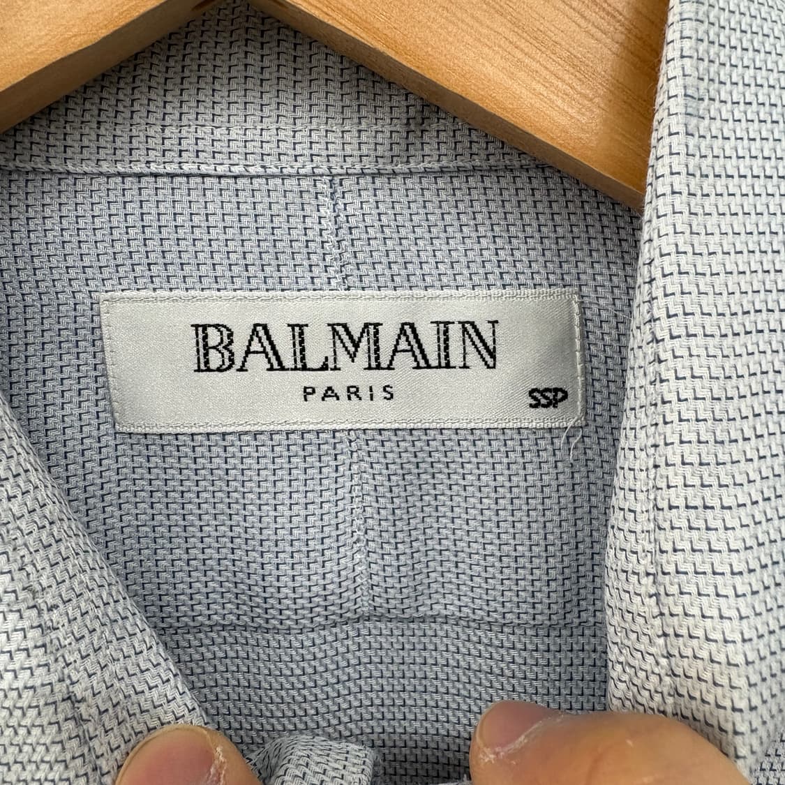 발망 남성 셔츠 블루 긴팔 남성 L 상품이미지4