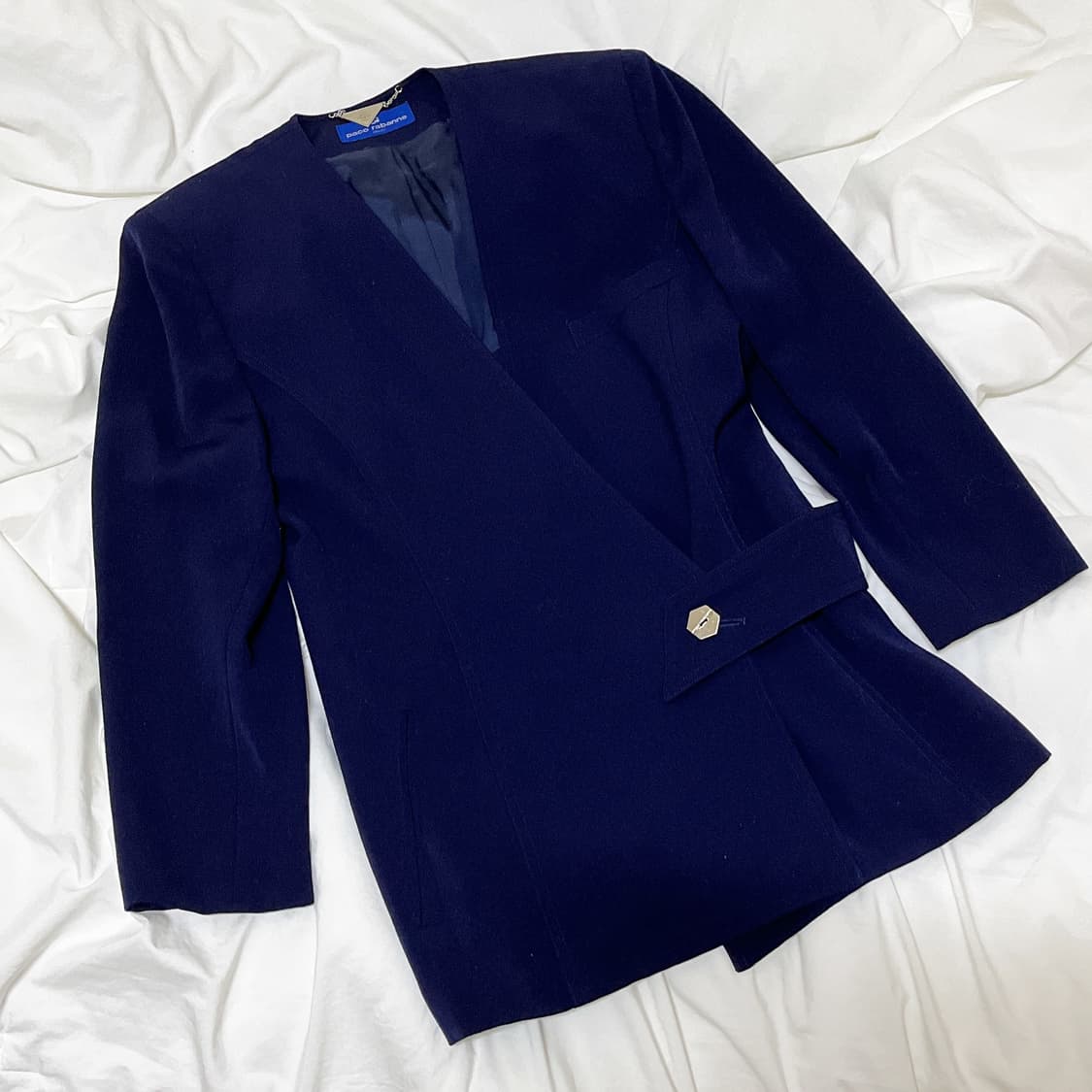 빈티지 ) paco rabanne 파코라반 네이비자켓 상품이미지2