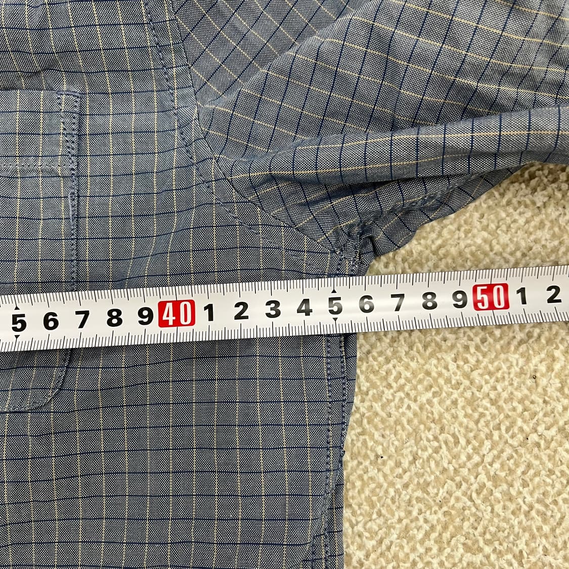 95 시리즈 체크 긴팔 셔츠 남방 0224M 상품이미지7