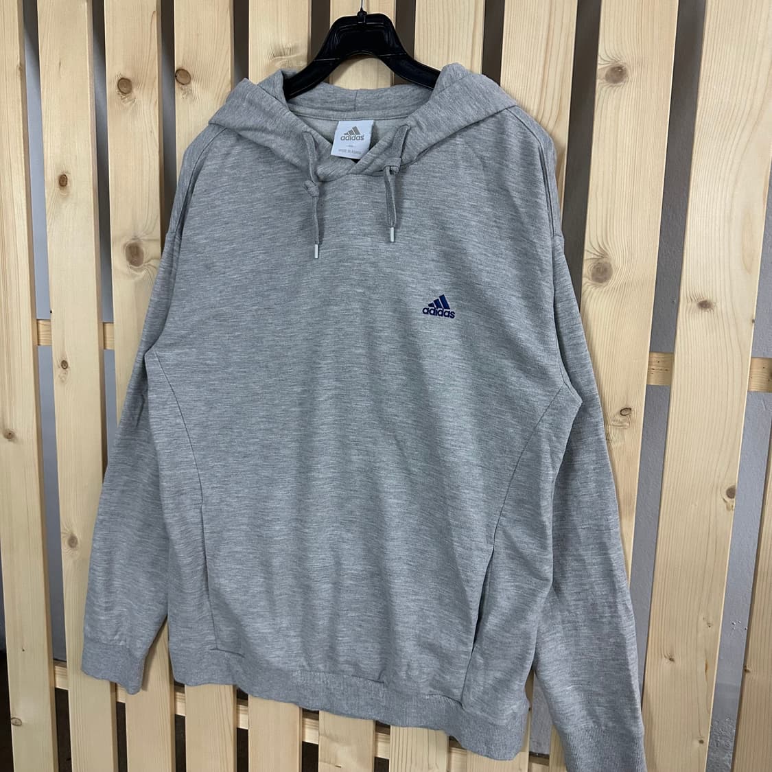 (M) 아디다스 그레이 후드티 상품이미지2