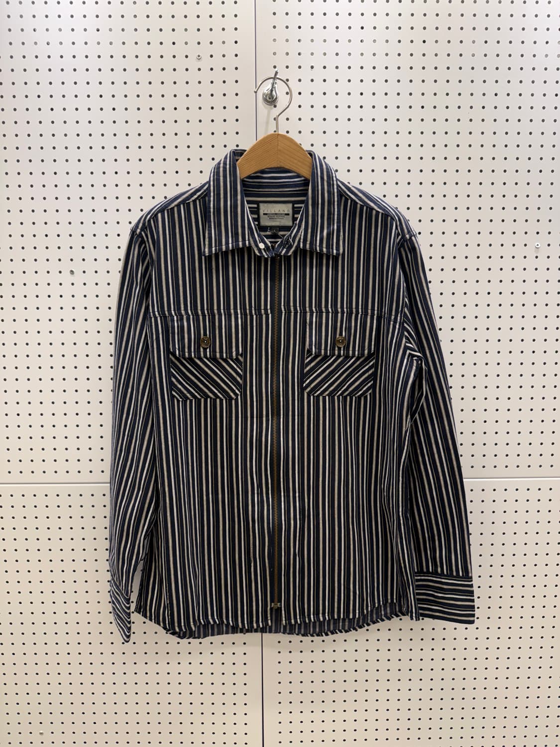 빌랜드 빈티지 스트라이프 패턴 셔츠 자켓 U849 상품이미지2