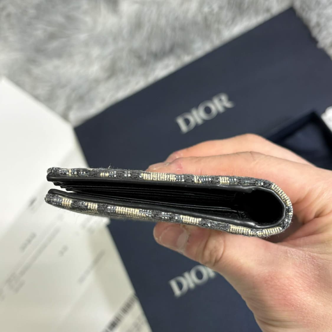 정품 디올 오거나이저 지갑 반지갑 카드지갑 상품이미지4