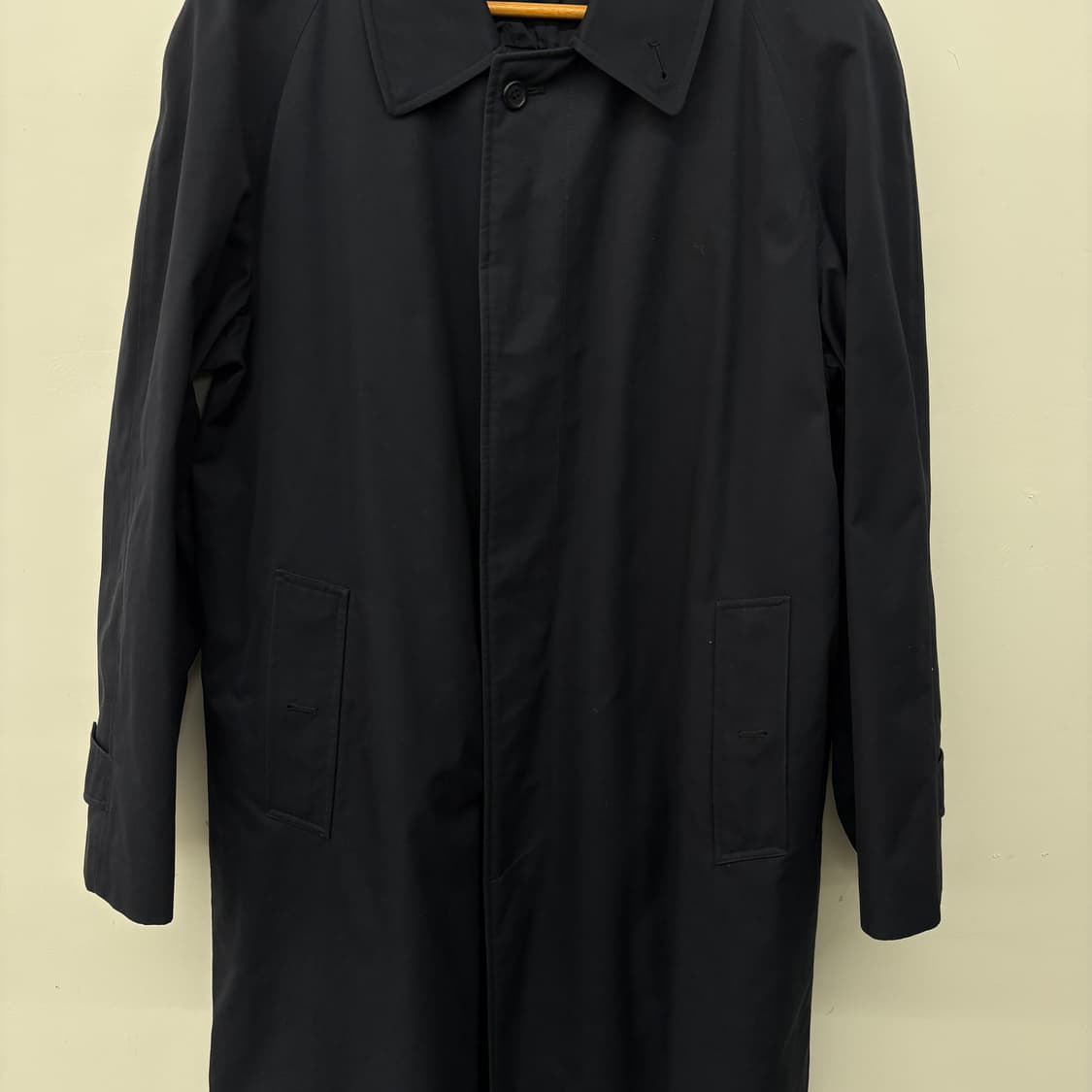 버버리 네이비 롱 트렌치 코트 남/L 상품이미지2