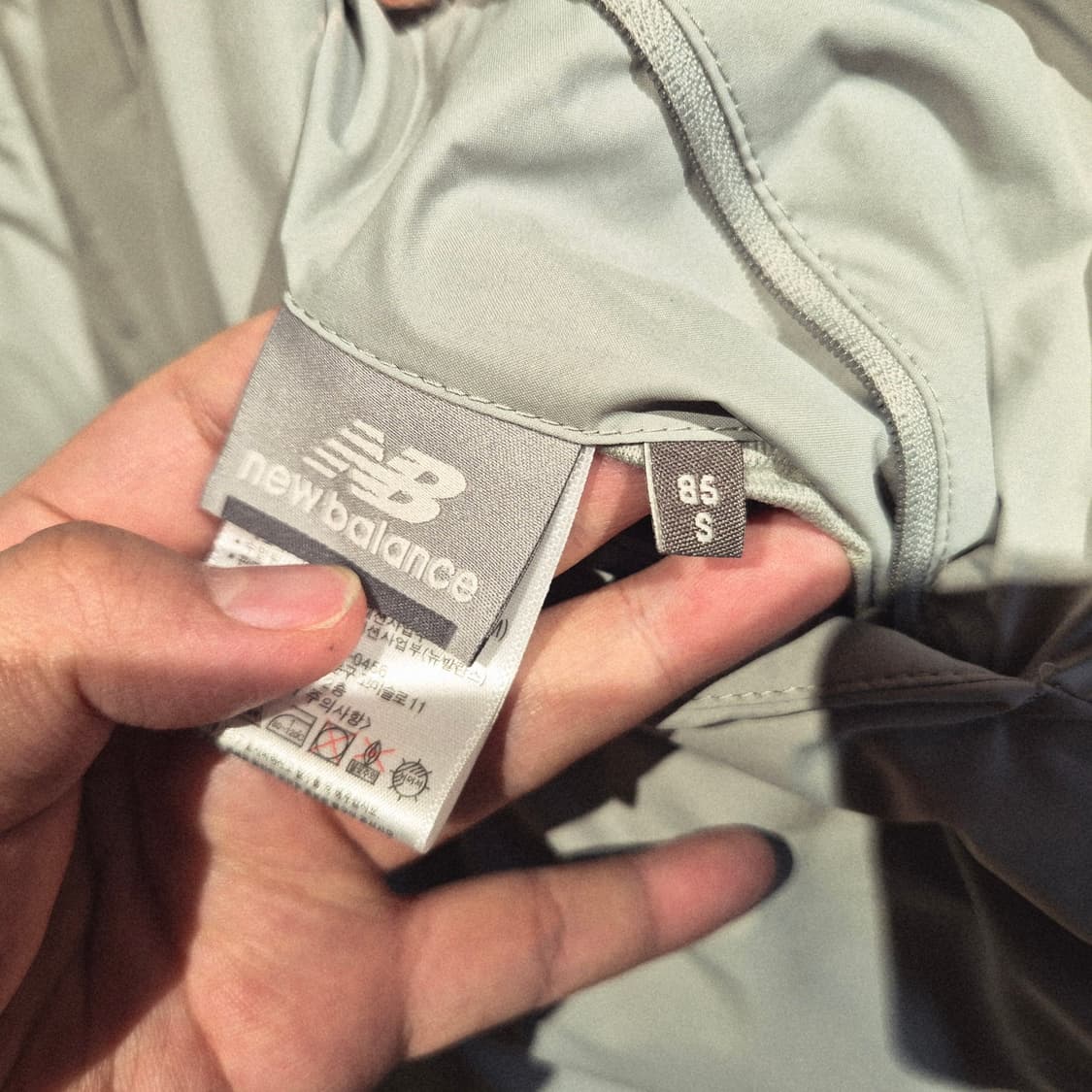 뉴발란스 구스다운 양면 롱 패딩 S  상품이미지4