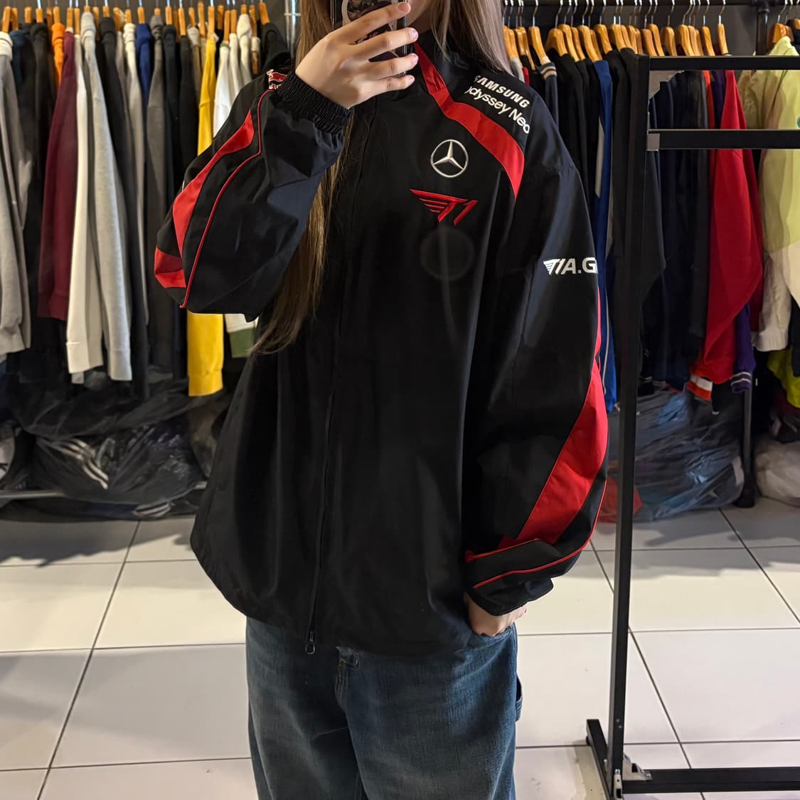 골스튜디오 2024년 T1 스프링 LCK 유니폼 자켓 상품이미지1