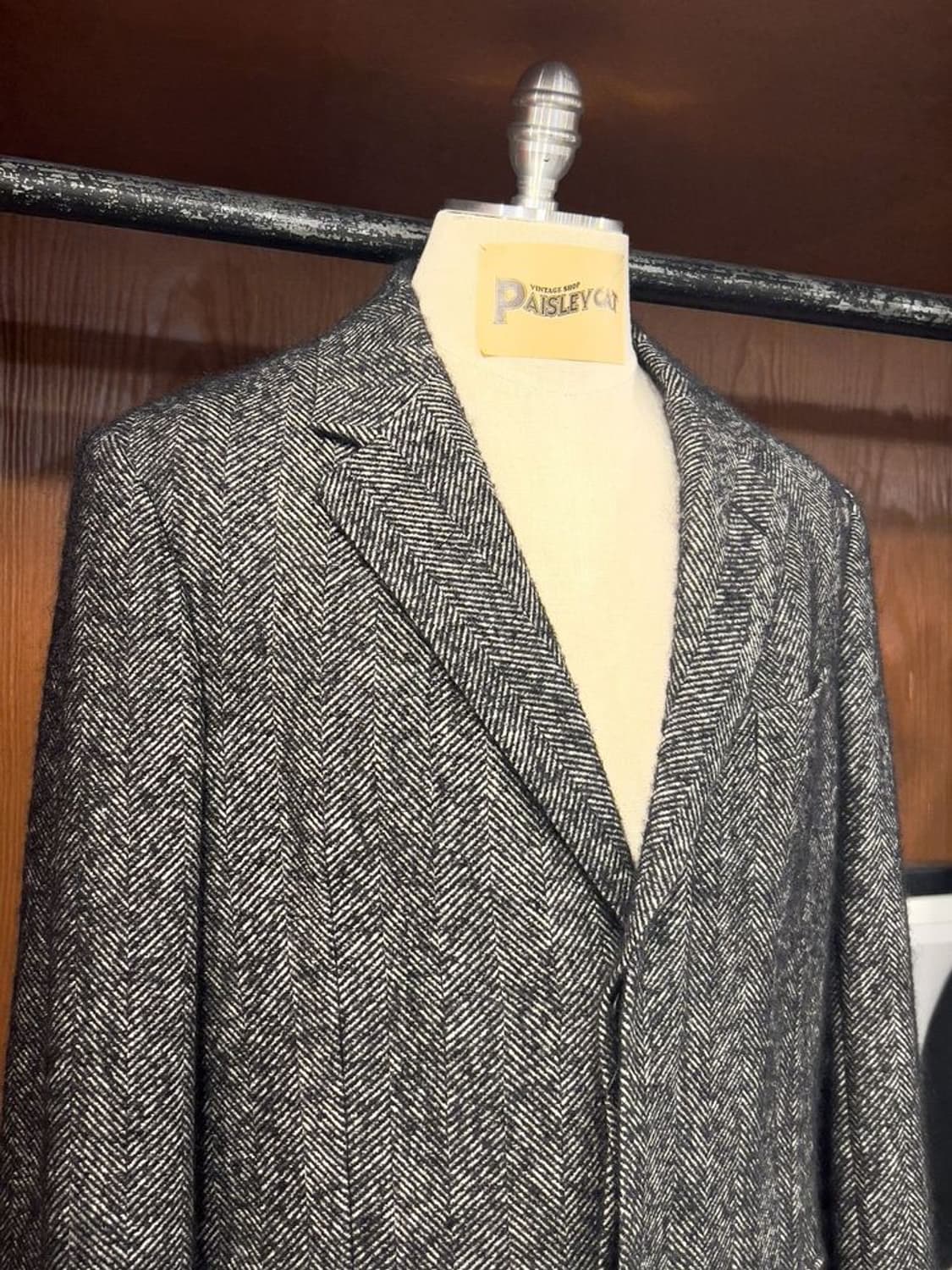 던힐 헤링본 코트 상품이미지2