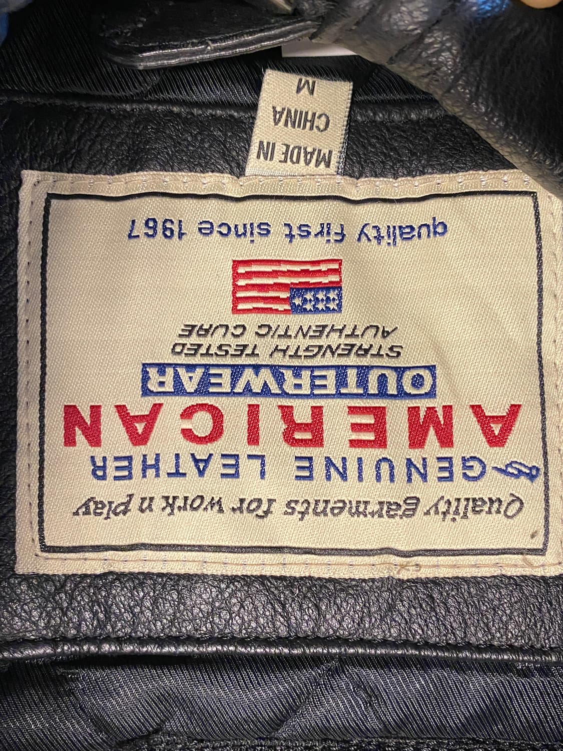 빈티지 레더 자켓 (Man XL) AA1274 상품이미지4