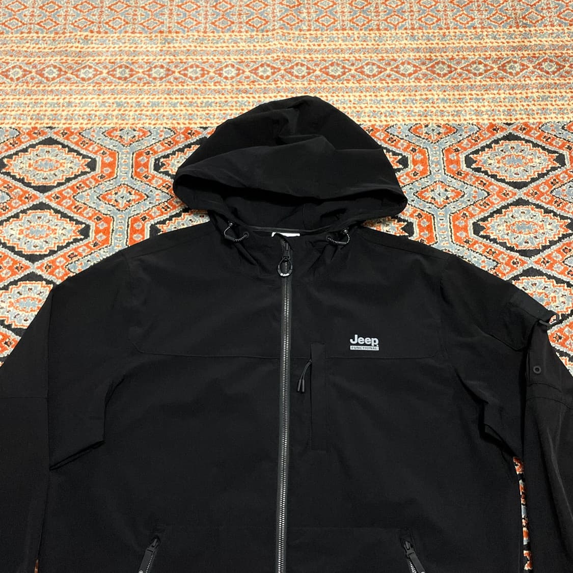 지프 블랙 경량 바람막이 남성L 상품이미지2