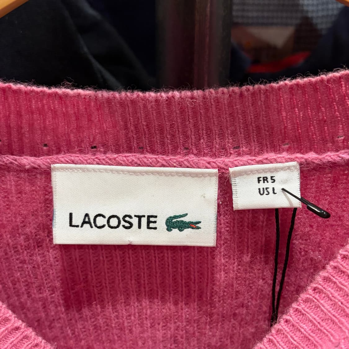 LACOSTE 라코스테 반팔 퍼프 니트 상품이미지8