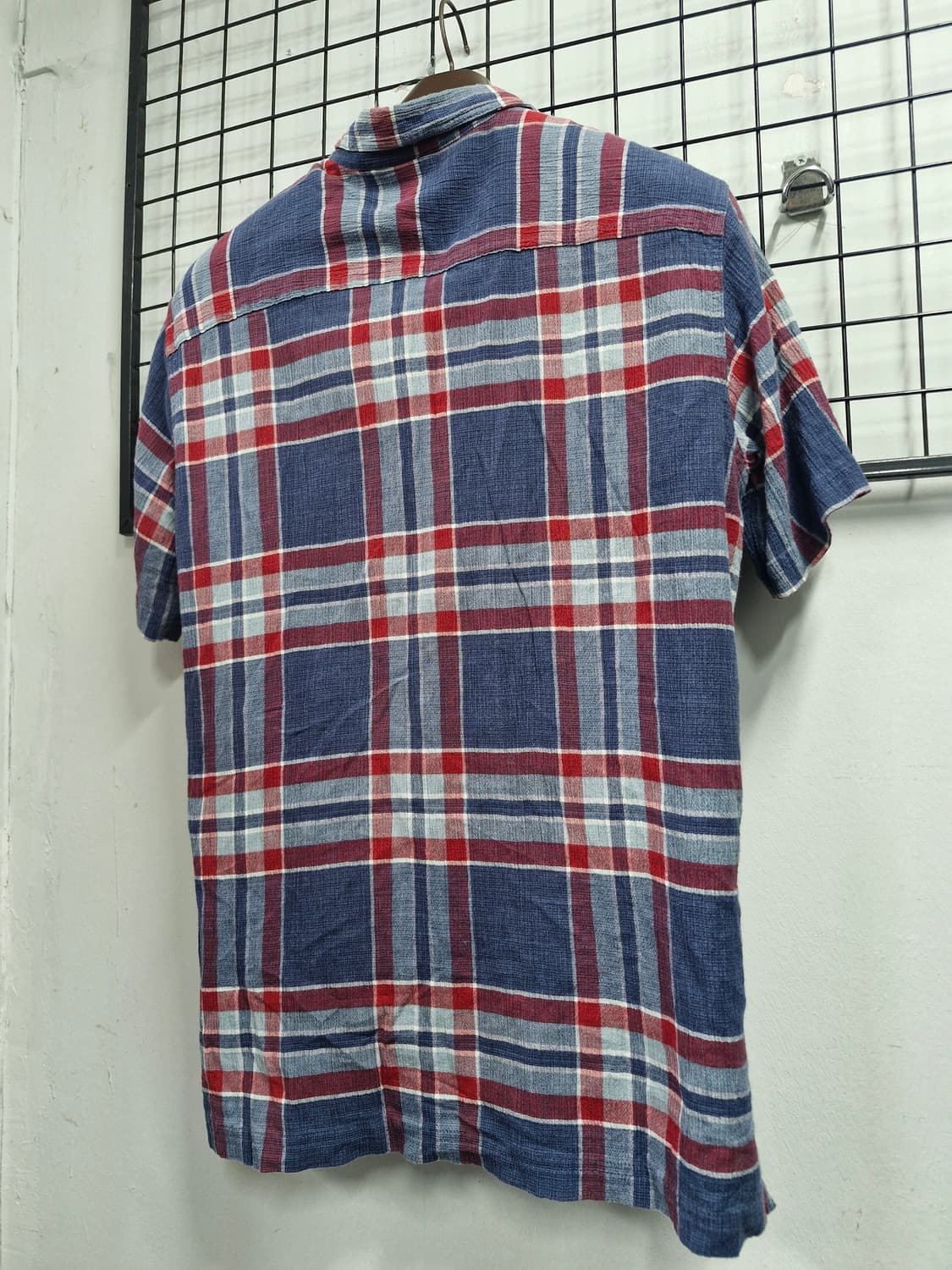 95M 파타고니아 체크 반팔 셔츠. 상품이미지7