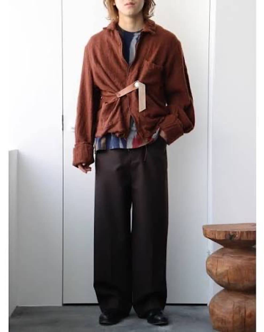 sunsea 울 블루종 상품이미지2