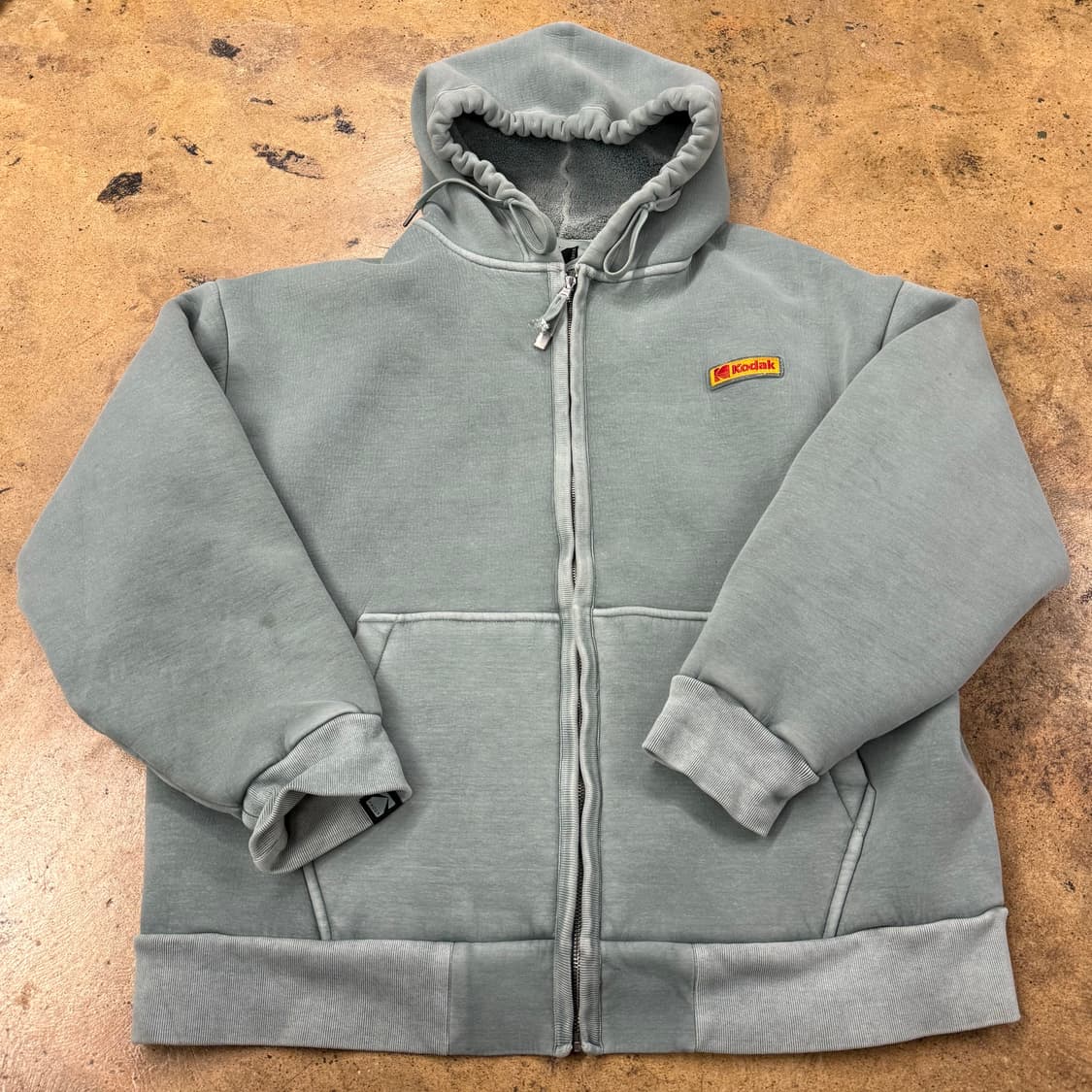 [정품/XL] 코닥 후드 집업 자켓 민트 b14 상품이미지2