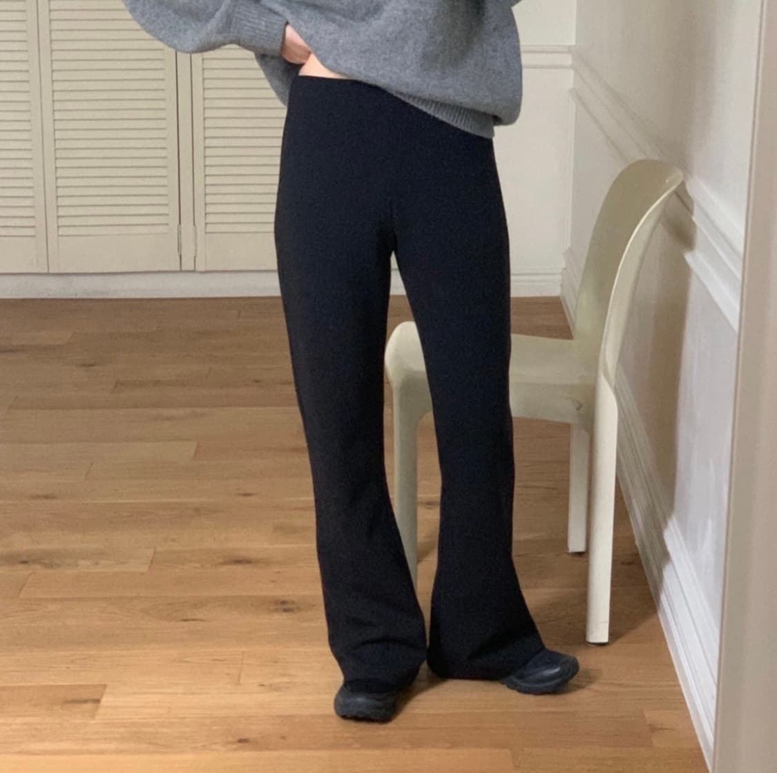 fllanel 플라넬 매직 부츠컷 속기모 밴딩 팬츠 M 상품이미지1