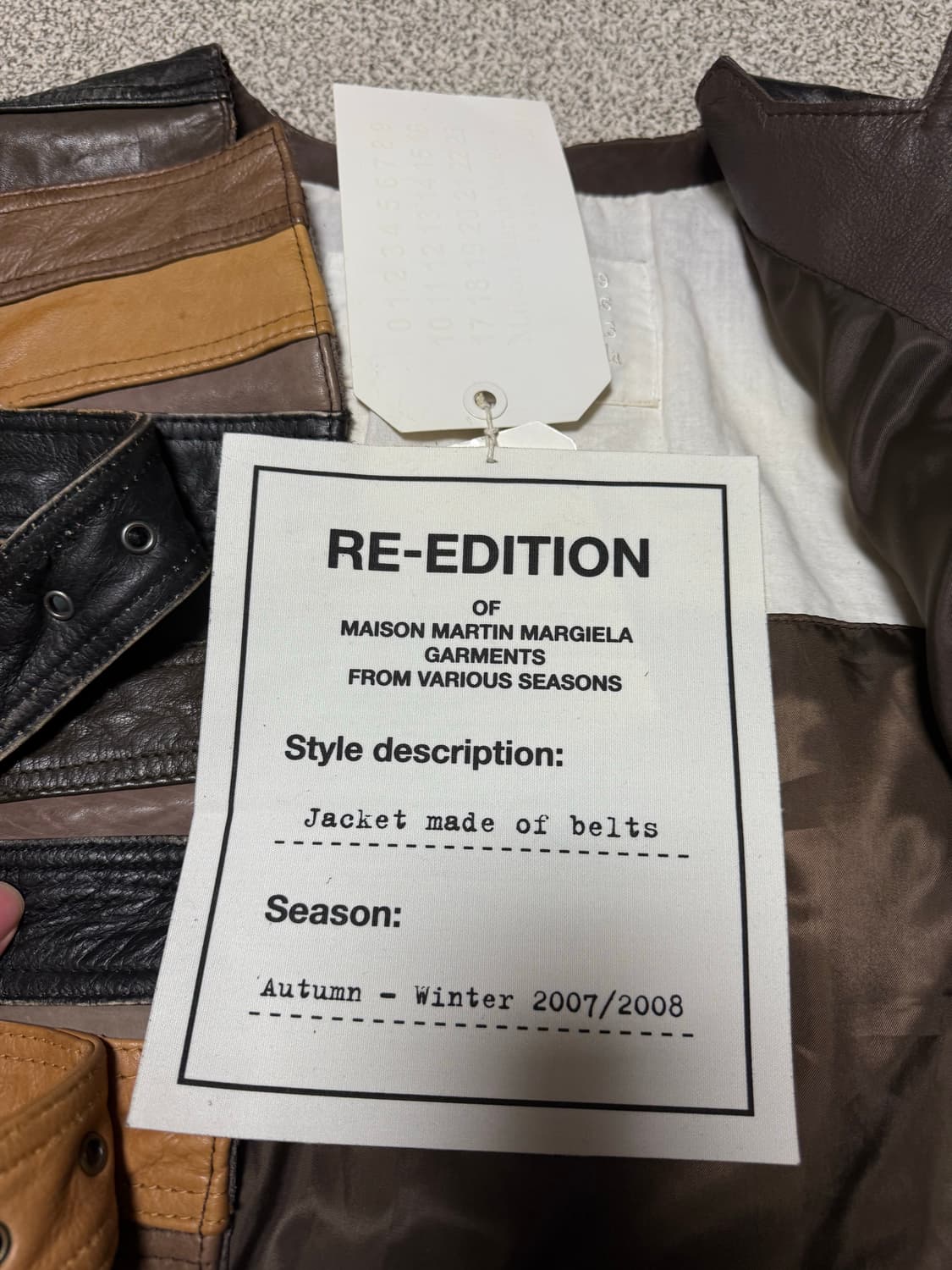 대여)마르지엘라 벨트자켓 상품이미지2