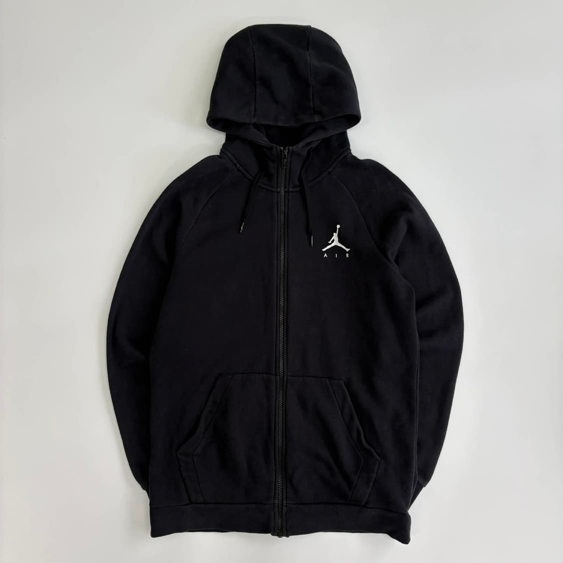 나이키 에어조던 블랙 스웻 후드집업 희귀져지(M) 상품이미지2