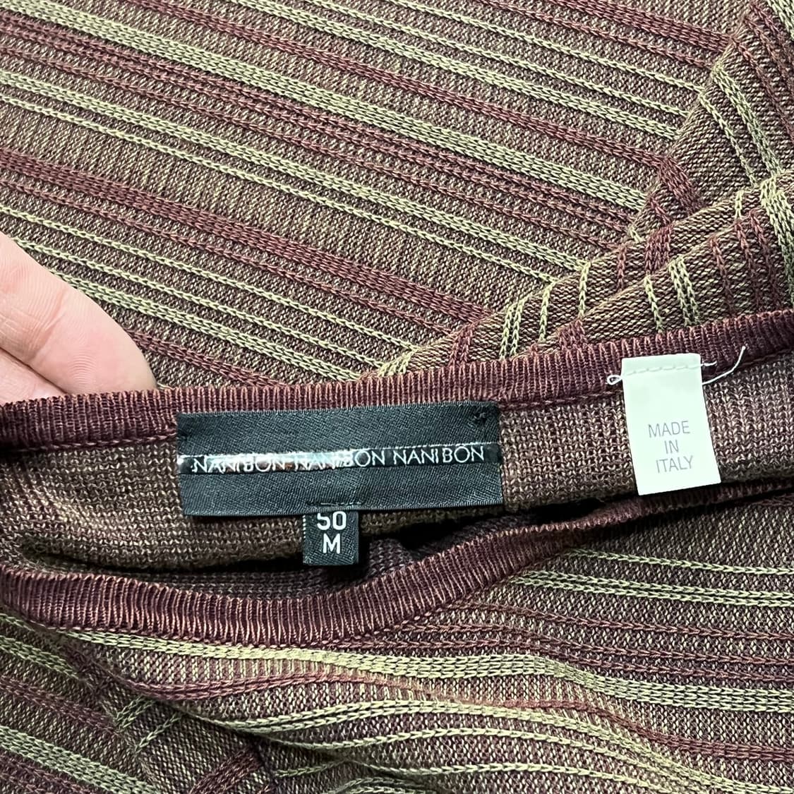  nanibon 스트라이프 니트 y15607 상품이미지5