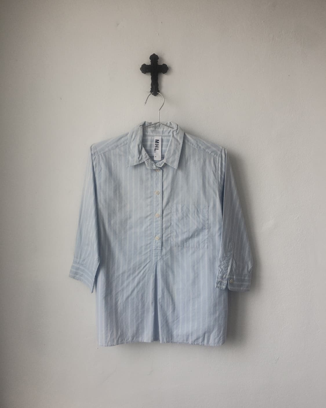 Mhl stripe pattern shirt top 상품이미지2