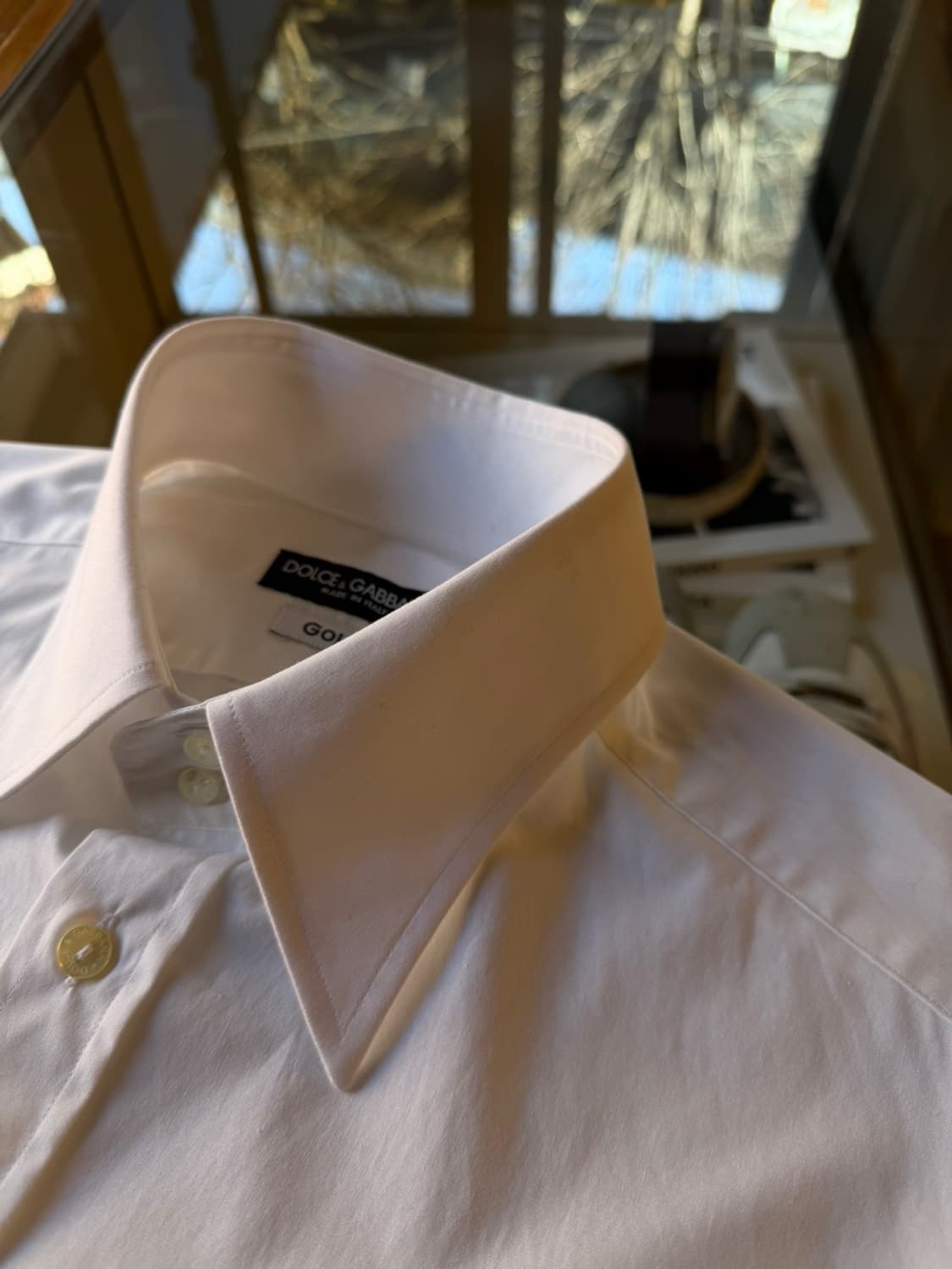 돌체앤가바나 GOLD 드레스 셔츠 100 상품이미지8