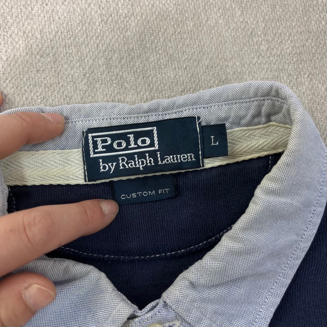 100 폴로랄프로렌 스트라이프 럭비티  상품이미지4