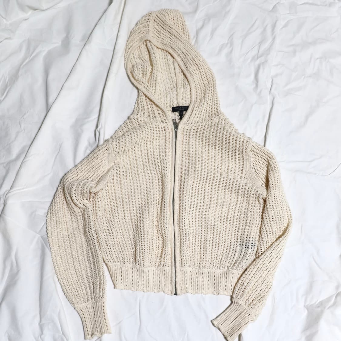 Rag&Bone 코튼 니트 집업 상품이미지1