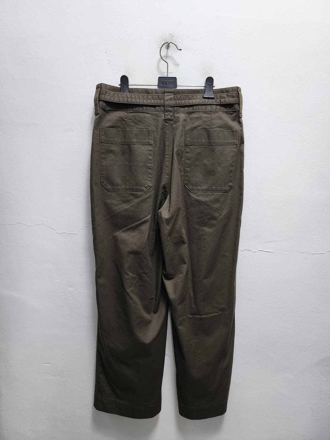 (새상품) 유니클로 벨티드 와이드팬츠  상품이미지2