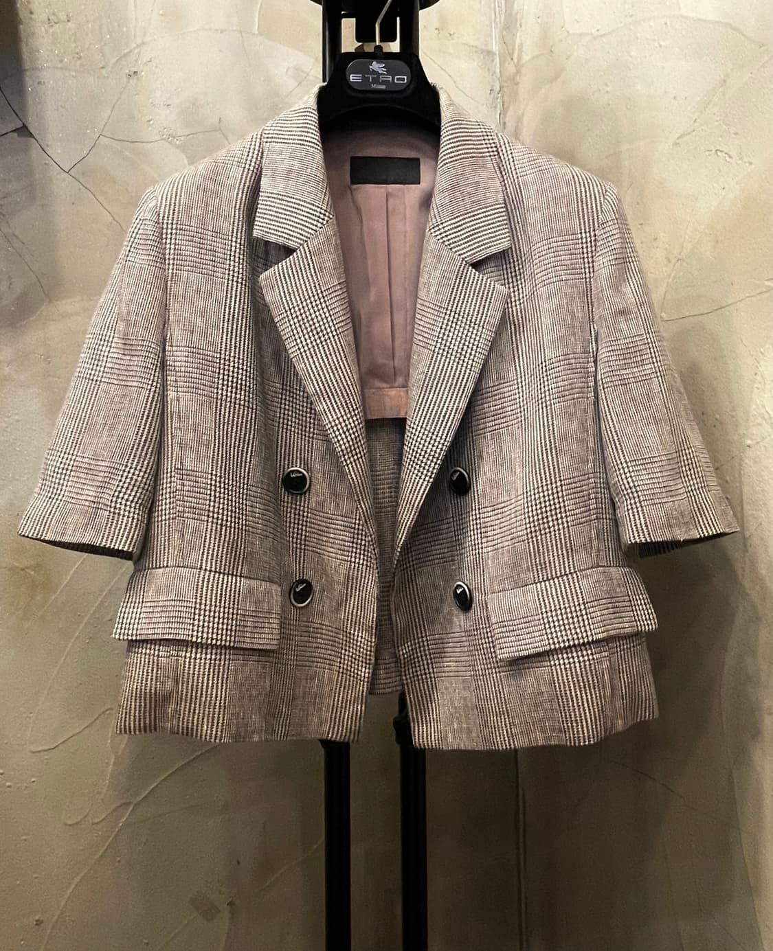 신세계 인터내셔날 보브 21년산 헤링본 크롭 자켓 55~66 상품이미지1