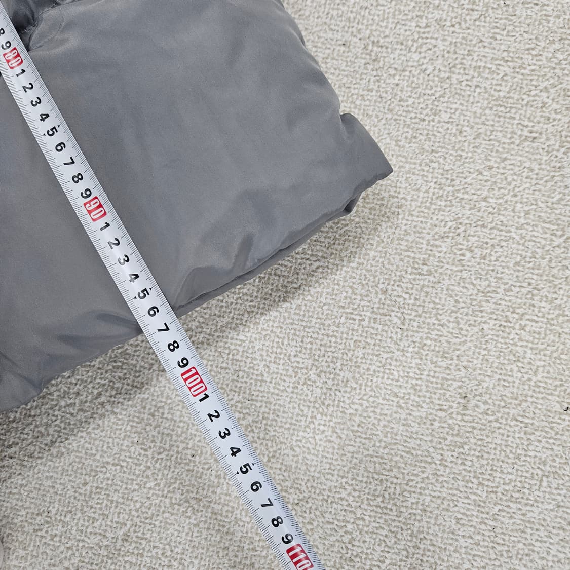 [실측확인] 캐주얼 후드 롱 패딩 점퍼 1203JM1 상품이미지7