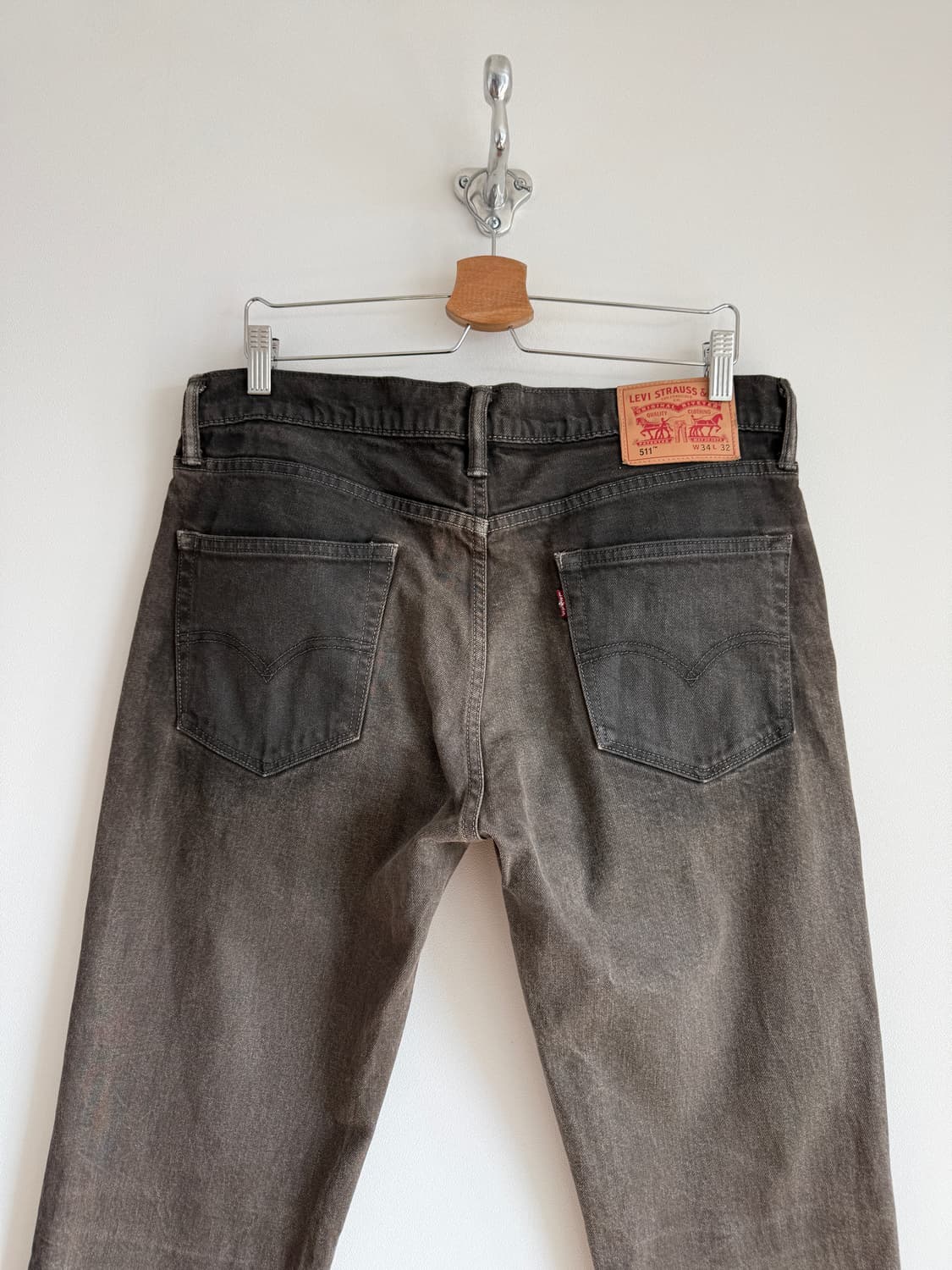 리바이스(Levi's) 511 브라운 데님 상품이미지5