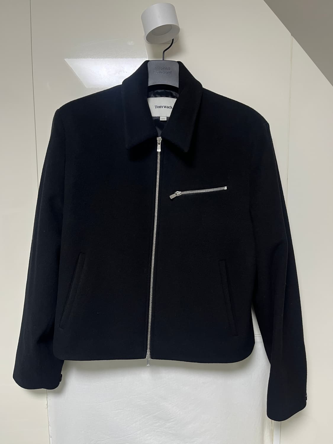 Tonywack베를린 Cashmere Chest Zip Berlin 자켓 상품이미지1