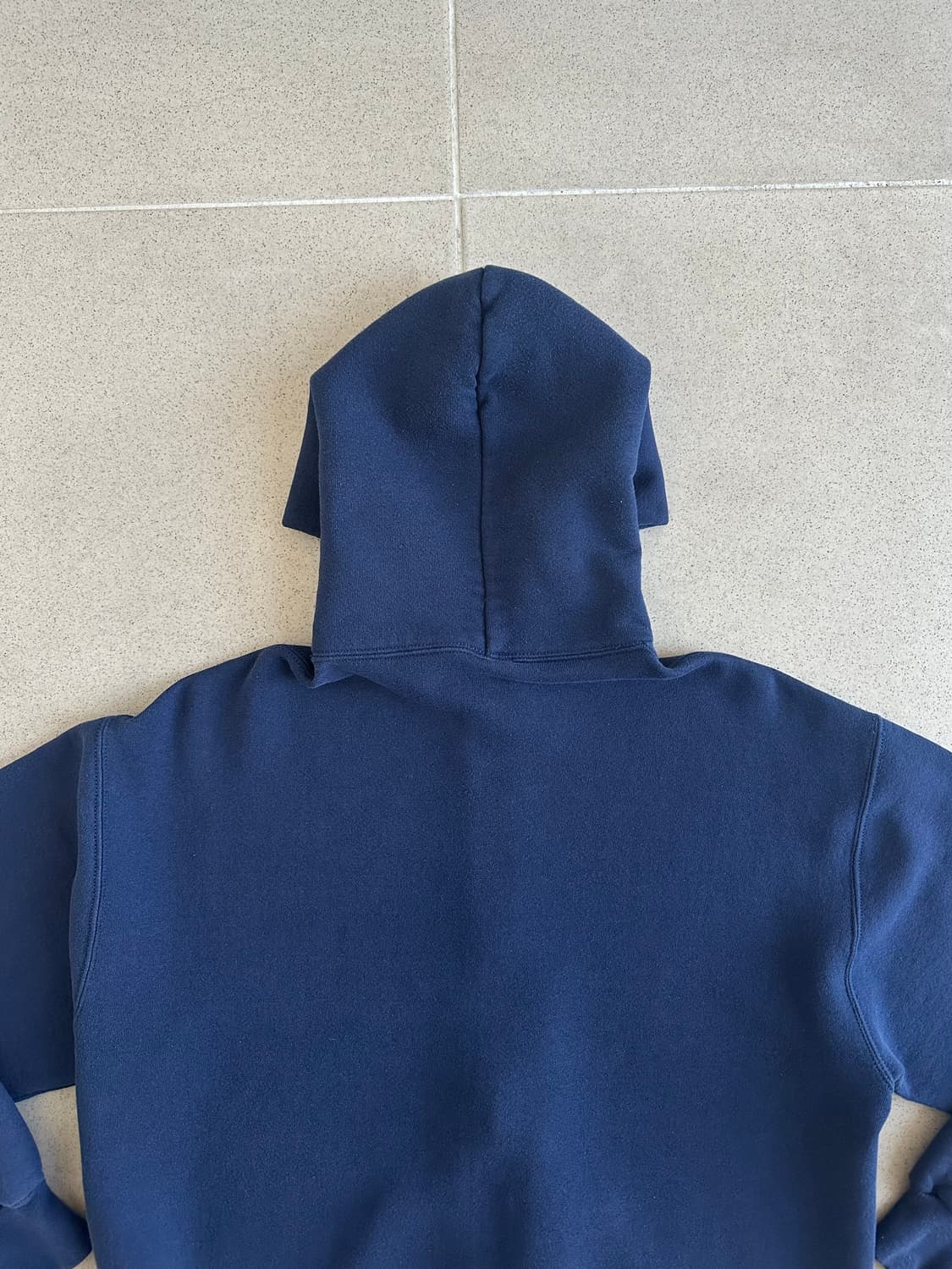 90s 빈티지 러셀 후드집업 네이비 L USA 상품이미지4