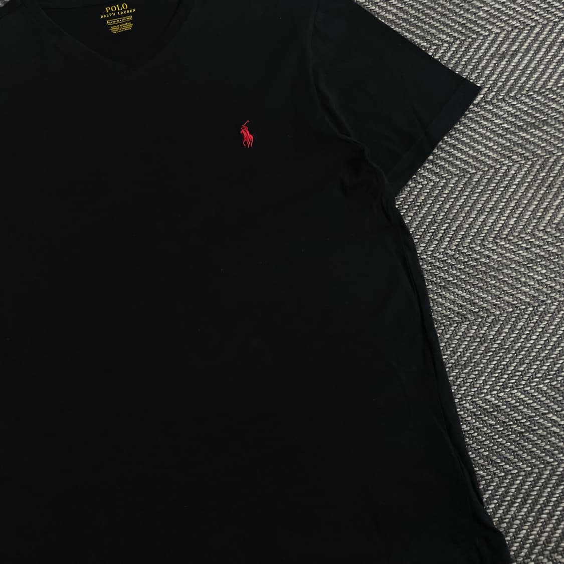 폴로 랄프로렌 포니 로고 브이넥 반팔티y 3808 상품이미지3