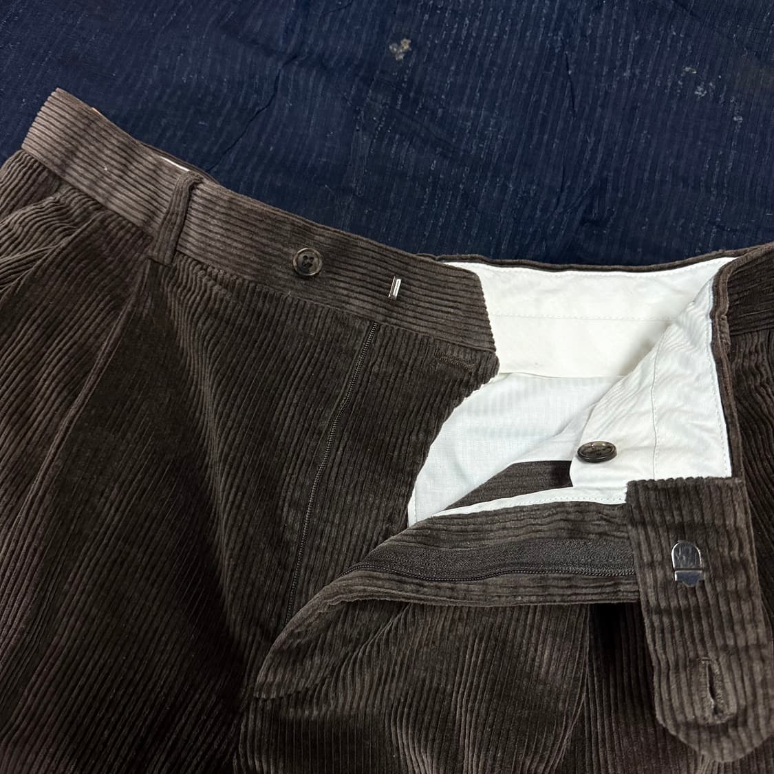 Joseph & Peiss 투턱 코듀로이 팬츠 34 상품이미지4