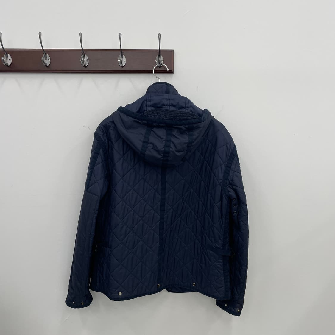 폴로 랄프로렌 네이비 퀼팅 후드 자켓 상품이미지3