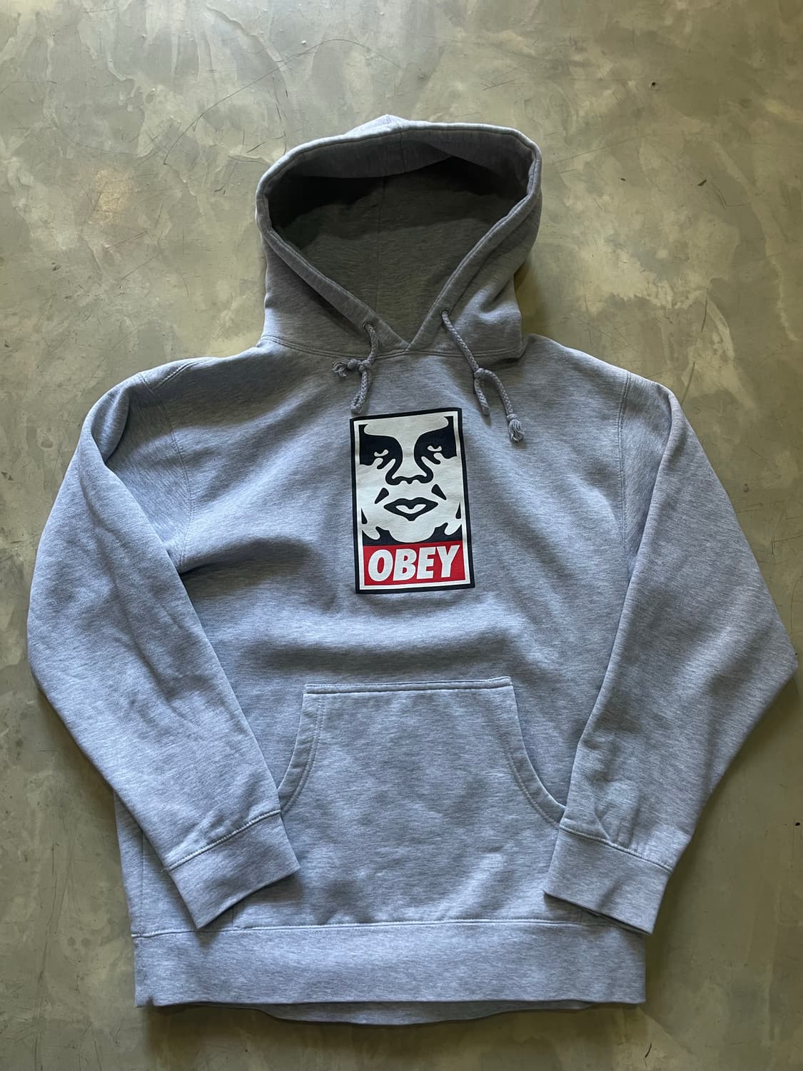 오베이 그레이 후드 M 상품이미지3