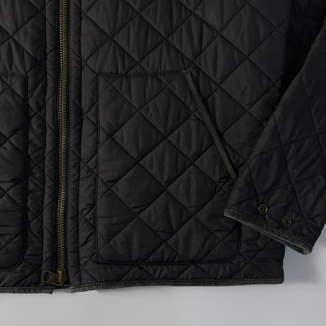 Polo  폴로 랄프로렌 투웨이 블랙 퀼팅 패딩 자켓 상품이미지4