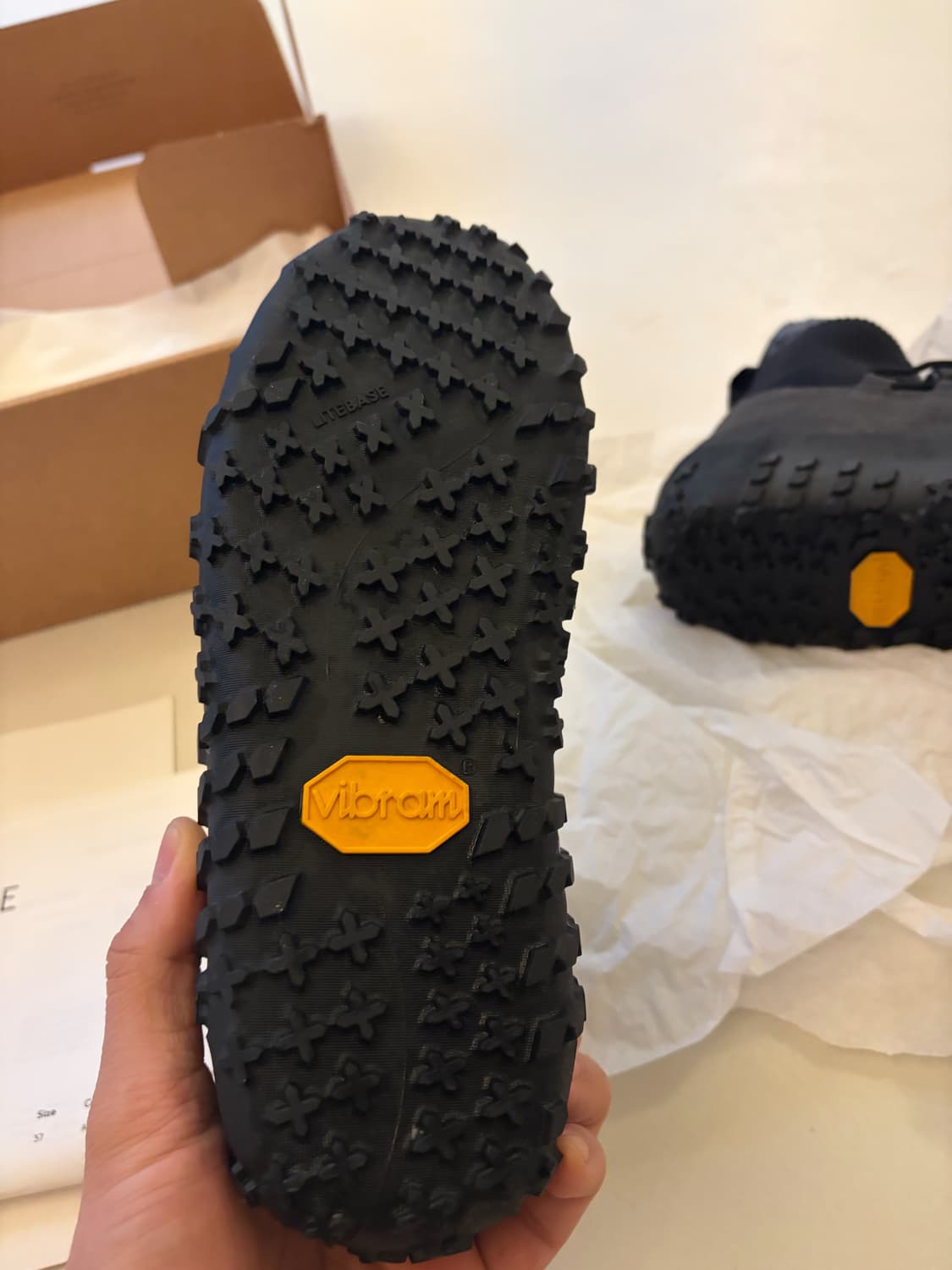 LEMAIRE Vibram Wrap 스니커즈 (아스팔트) 상품이미지6