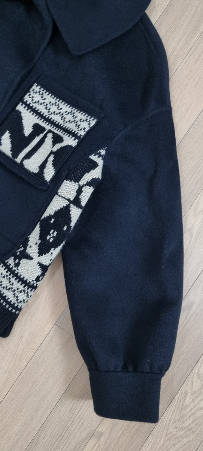 르닉앤맥코이 니트패치 울자켓 Free _ 여성 상품이미지5