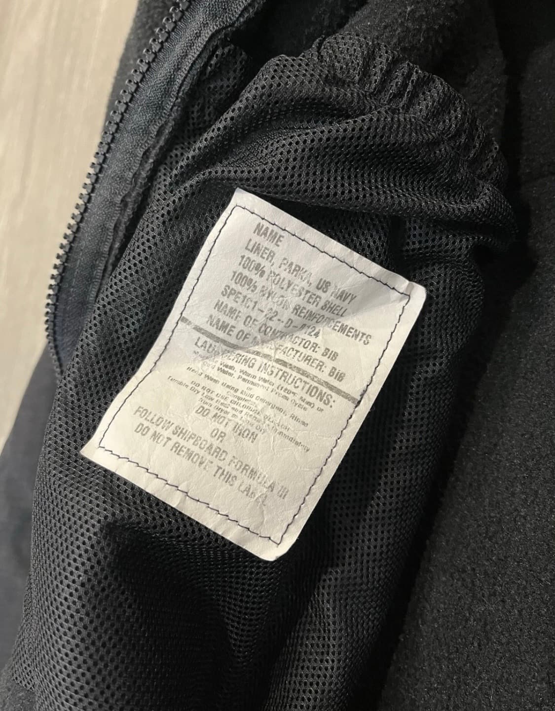 [L-S] 오리지널 미군 해군 폴라텍 200 플리스 자켓 후리스 상품이미지4